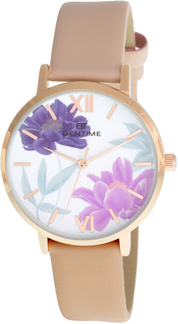 Bentime Dámské květinové hodinky 005-9MB-PT11894U