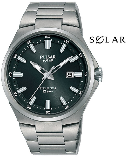 Pulsar Solar Titanium PX3213X1