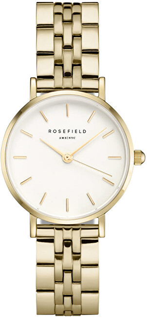 Rosefield The Small Edit White Steel Gold 26WSG-267