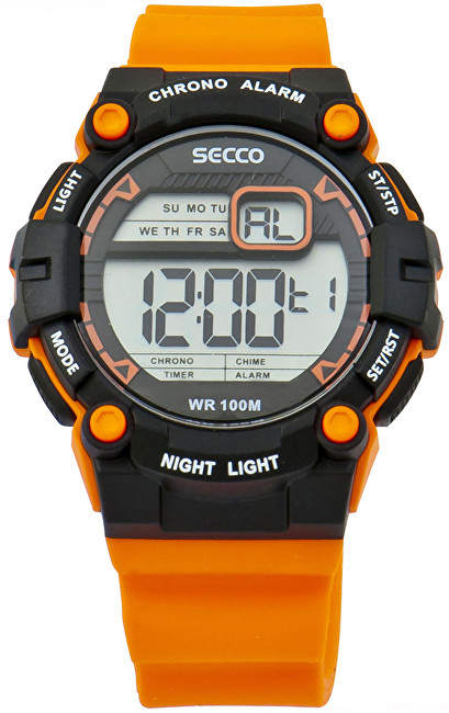 Secco Pánské digitální hodinky S DNS-001
