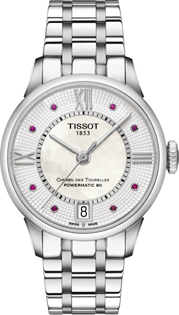 Tissot T-Classic Chemin des Tourelles Powermatic 80 T099.207.11.113.00 s rubíny