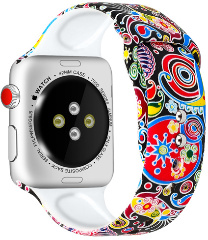 4wrist Silikonový řemínek pro Apple Watch - Colourful 38 40 41 mm