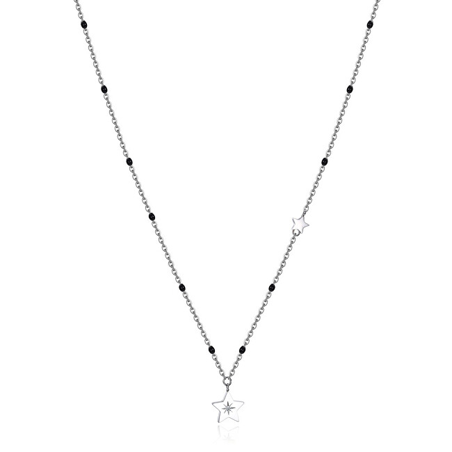 Brosway Oceľový náhrdelník s hviezdou Chant BAH37