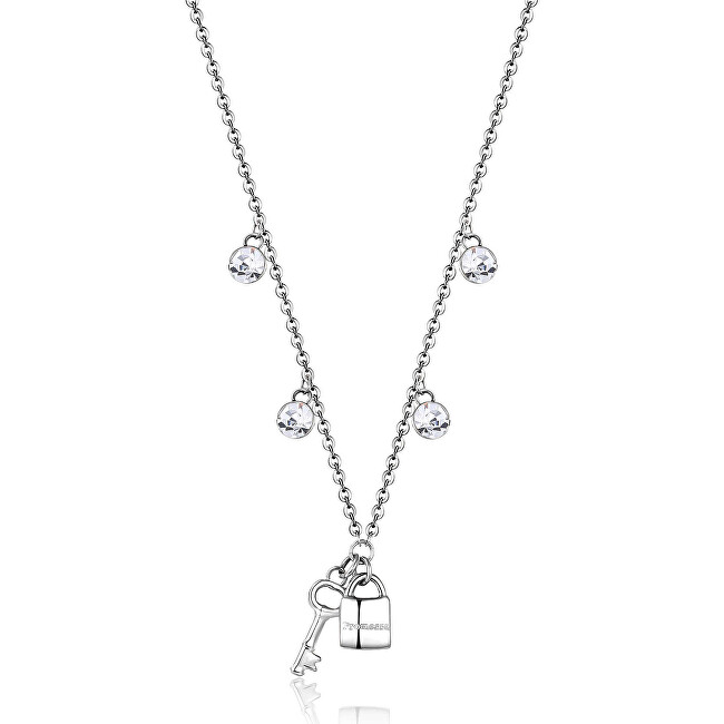 Brosway Oceľový náhrdelník s príveskami Chakra BHKL11