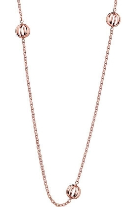 Calvin Klein Bronzový oceľový náhrdelník Show KJ4XPN100100