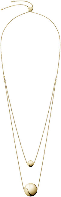 Calvin Klein Luxusné pozlátený náhrdelník Unpaired KJ9VJN100100