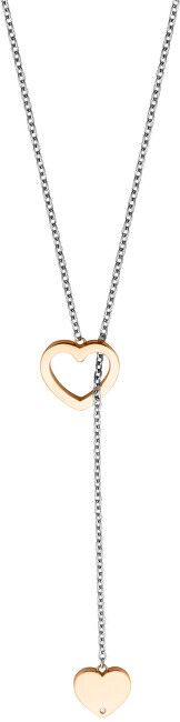 Esprit Srdiečkový oceľový náhrdelník ESNL00892270