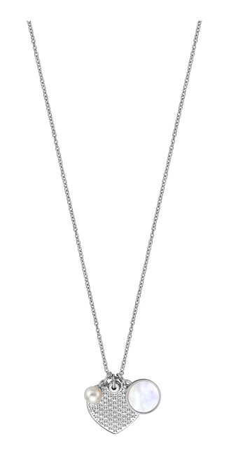 Esprit Štýlový náhrdelník s príveskami ESNL01472145