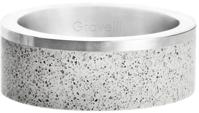Gravelli Betónový prsteň Edge oceľová   sivá GJRUSSG002 50 mm