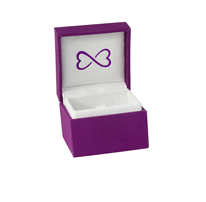 Infinity Love Fialová darčeková krabička veľká Infinity Love