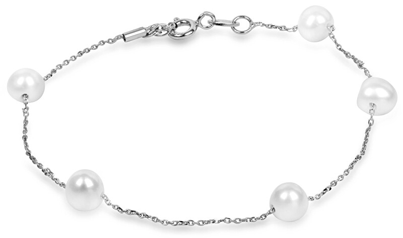 JwL Luxury Pearls Jemný perlový náramok JL0353