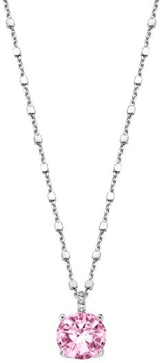 Lotus Silver Elegantný strieborný náhrdelník s kryštálmi Swarovski LP2005-1   3 (retiazka, prívesok)