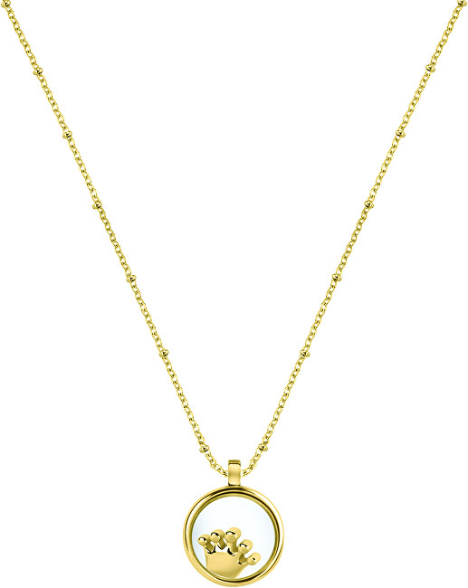 Morellato Pozlátený náhrdelník s elementom Scrigno D`Amore SAMB35 (retiazka, prívesok)