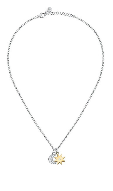 Morellato Prekrásny oceľový bicolor náhrdelník Maia SAUY03