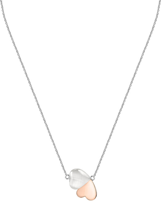 Morellato Romantický strieborný náhrdelník s mačacím okom Cuore SASM13