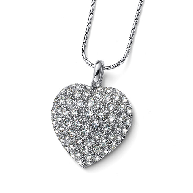 Oliver Weber Romantický náhrdelník s príveskom Srdce Passion 12269