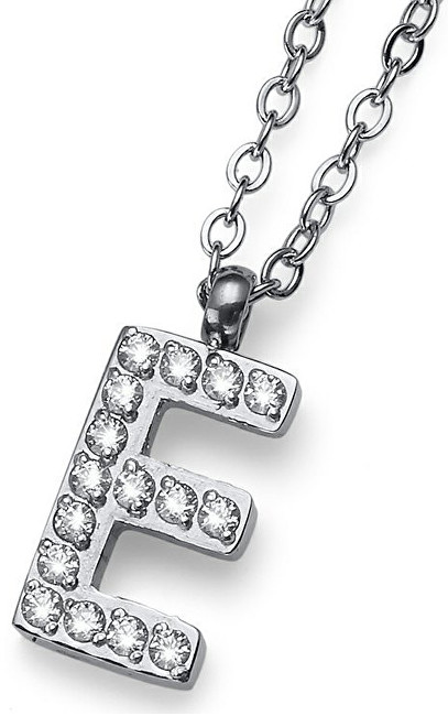 Oliver Weber Štýlový náhrdelník Initial E 11834