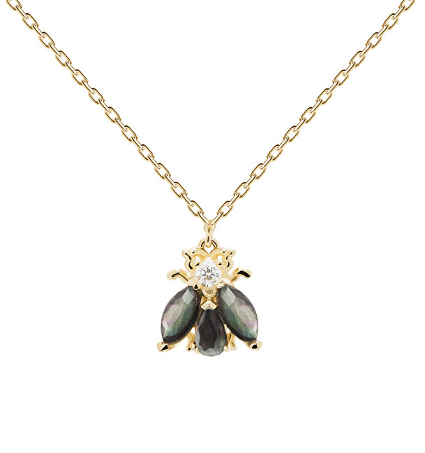 PDPAOLA Originálne pozlátený náhrdelník s prekrásnou včielkou ZAZA Gold CO01-198-U