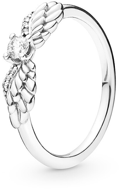 Pandora Strieborný prsteň Anjelské krídla 198500C01 50 mm