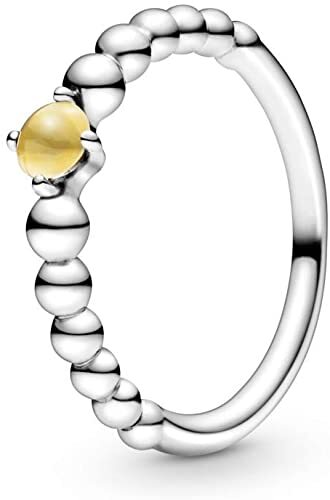 Pandora Strieborný prsteň pre ženy narodené v novembri 198867C11 50 mm