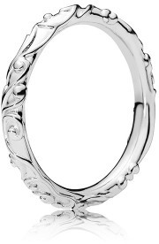 Pandora Štýlový strieborný prsteň 197690 50 mm