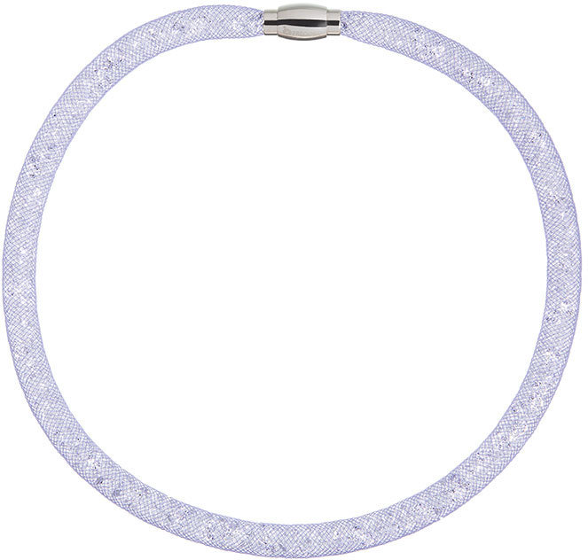 Preciosa Trblietavý náhrdelník Scarlette fialový 7250 56