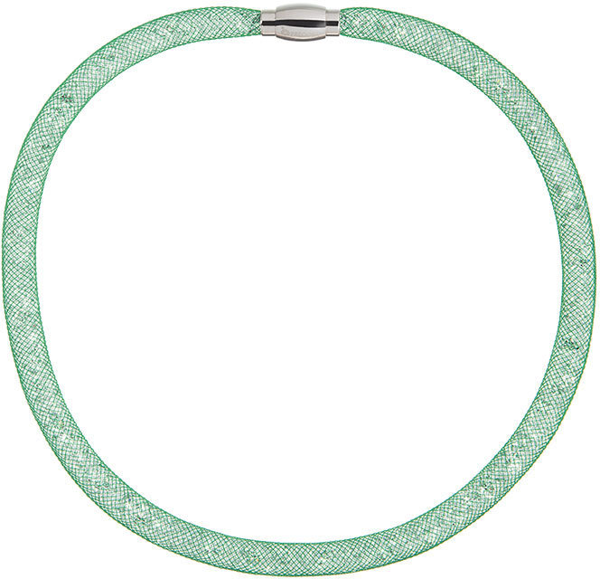 Preciosa Trblietavý náhrdelník Scarlette zelený 7250 66