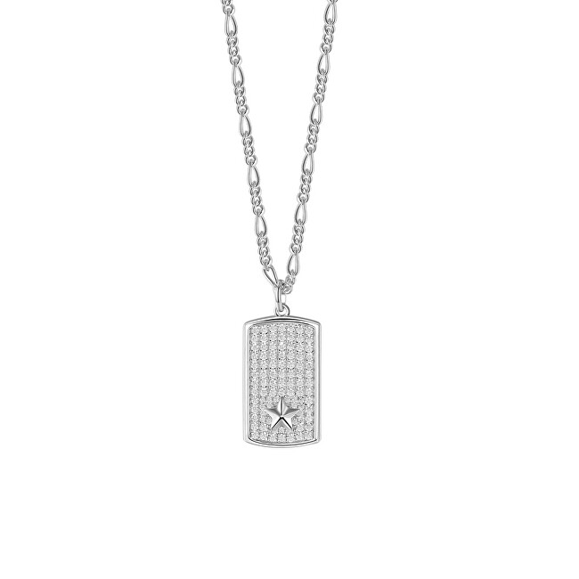 Rosato Strieborný náhrdelník s príveskom Futura RZFU03