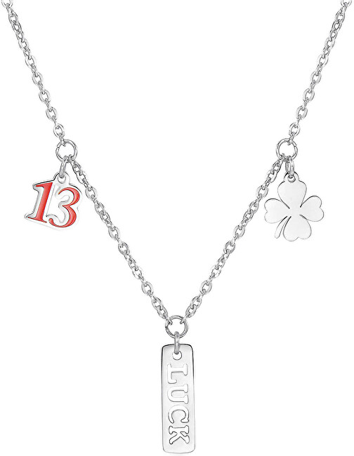 S`Agapõ Oceľový náhrdelník pre šťastie Get Lucky SGY02