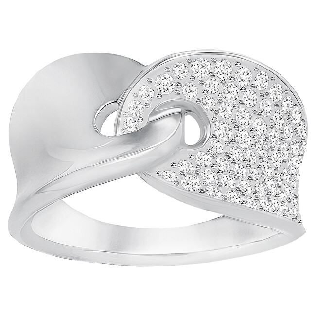 Swarovski Krásny prsteň s kryštálmi Guardian 5279057 55 mm