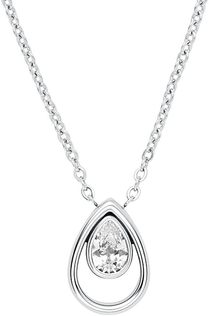 Skagen Pôvabný oceľový náhrdelník s príveskom Elin SKJ1338040