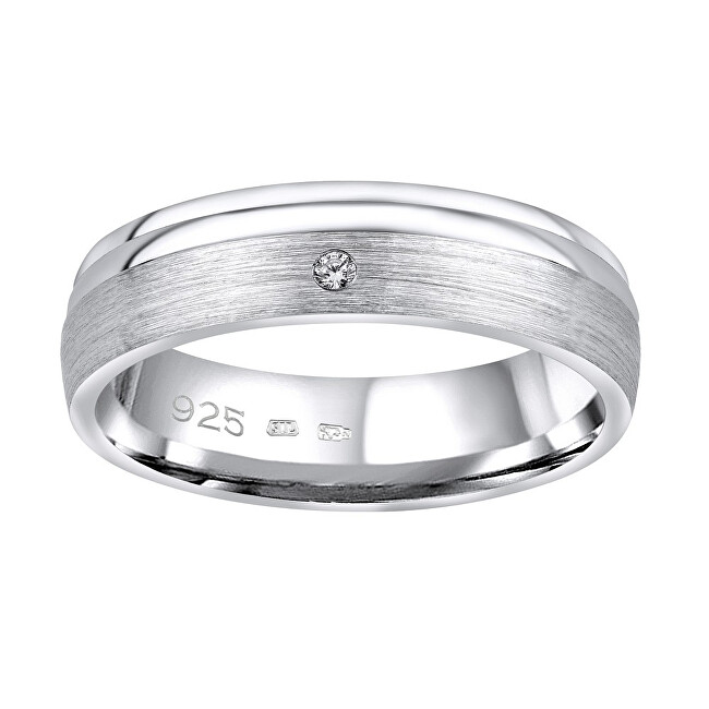 Silvego Snubný strieborný prsteň Amora pre ženy QRALP130W 47 mm
