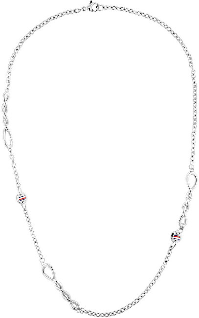 Tommy Hilfiger Luxusné oceľový náhrdelník 2780512