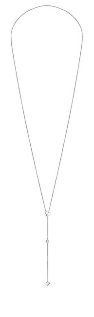 Tamaris Romantický oceľový náhrdelník so srdiečkami TJ-0028-N-60