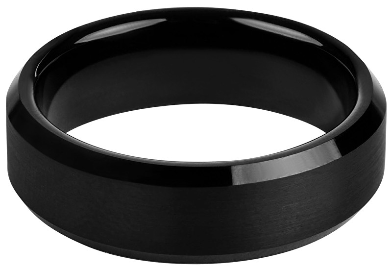 Troli Čierny oceľový prsteň 65 mm