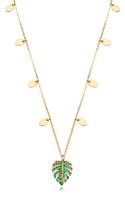 Viceroy Módny pozlátený náhrdelník Elegant 13043C100-32