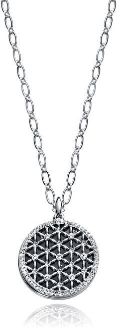 Viceroy Oceľový náhrdelník s kryštálmi Kiss 3226C09010