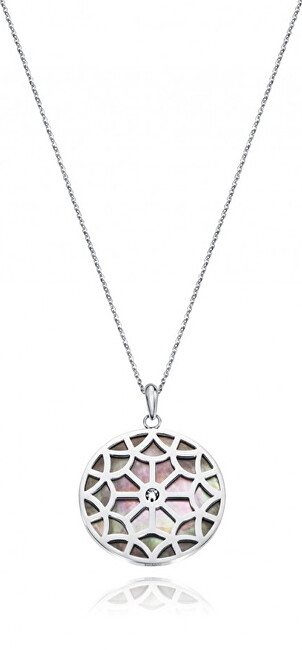 Viceroy Oceľový náhrdelník s perleťou Chic 75063C01010