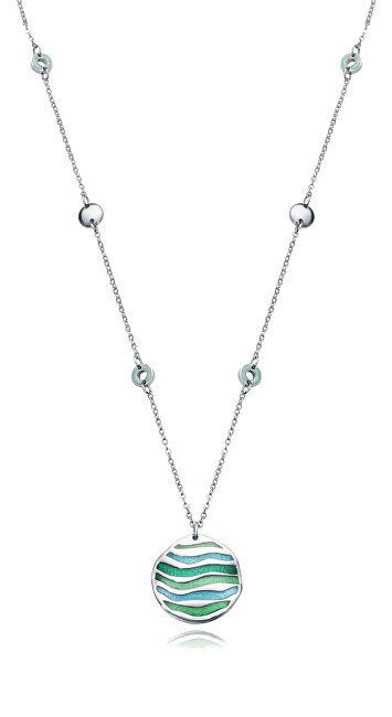 Viceroy Pôvabný oceľový náhrdelník Air 15135C01013