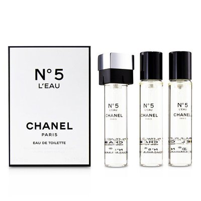 Chanel No.5 L'Eau - Refill toaletná voda pre ženy 3 x 20 ml PCHANNO5LEWXN120441