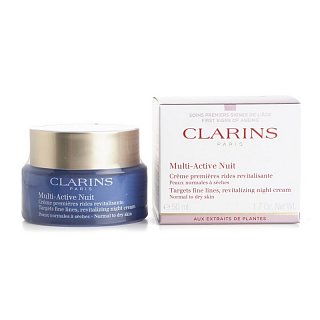 Clarins Multi-Active Night Dry Skin intenzívne nočné sérum pre suchú pleť 50 ml