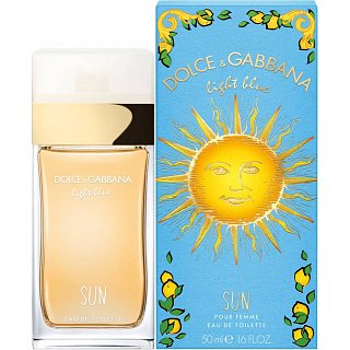 Dolce  Gabbana Light Blue Sun toaletná voda pre ženy 50 ml